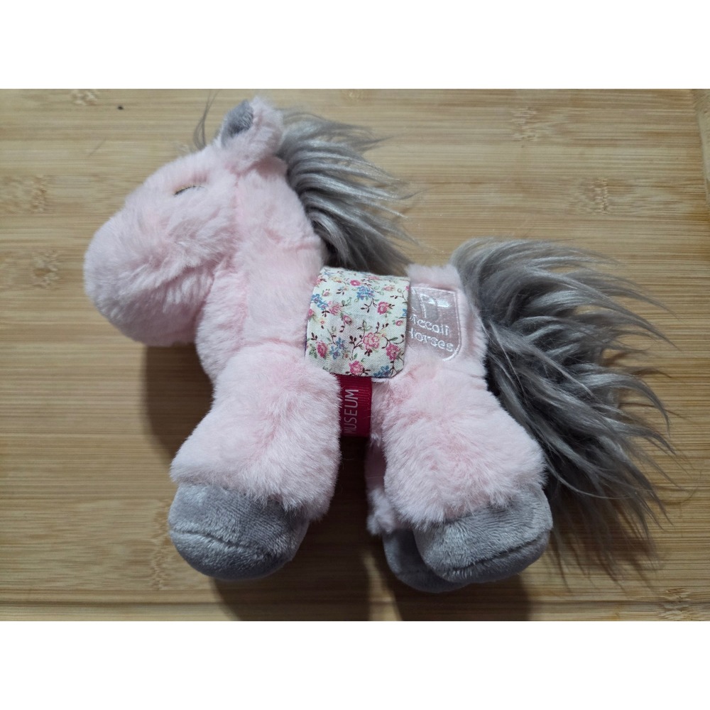 Kentucky Derby Museum Rosebud Piccoli Stuffed Horse Collectible Pink Plush Pony